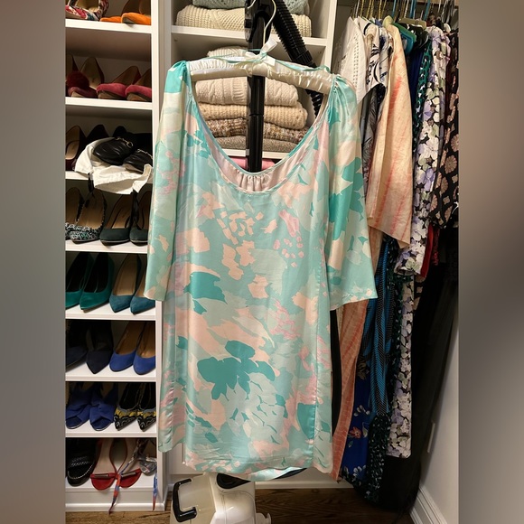 Tara Jarmon silk shift dress - Picture 2 of 7